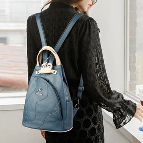 Mochila Feminina Tendência Retrô Design Vintage
