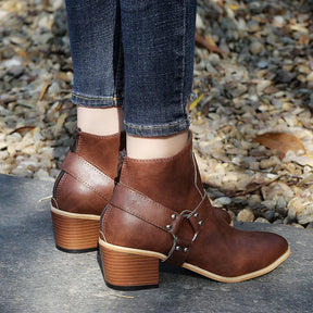Bota de Couro Casual Montagna Italian