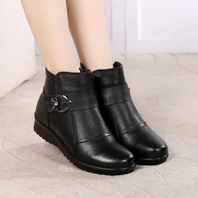 Bota de Couro Casual Selene