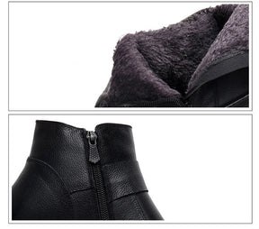 Bota de Couro Casual Selene
