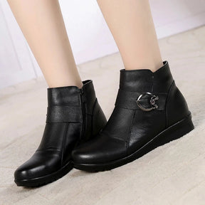 Bota de Couro Casual Selene