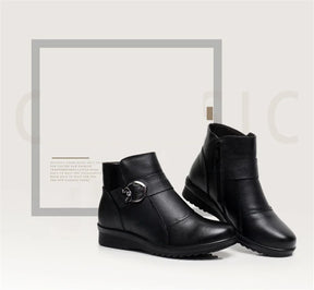 Bota de Couro Casual Selene