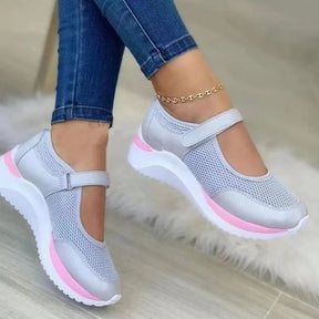 Sandália Ortopédicas Feminina Corretora Plataforma Confortável Moda Casual