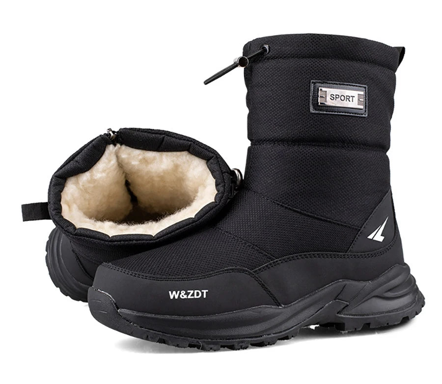 Bota de Inverno Neve Impermeável Winter Sport