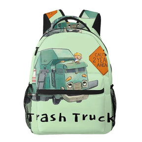 Mochila Escolar Infantil Estampa Desenho Homem de Lata Material Resistente