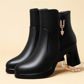 Bota de Couro Casual Inverno - Sibero