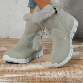 Bota Pelúcia Velvet Skin Feminina