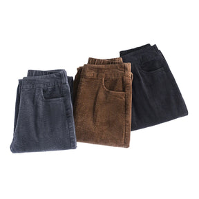 Calça de Veludo Forrada Feminina Sonan