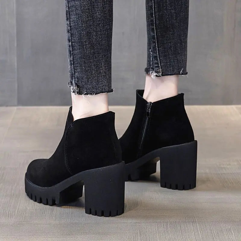 Bota AllBlack de Inverno Feminina