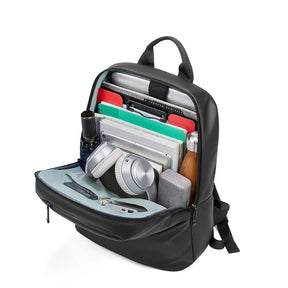 Mochila Portátil Impermeável Para Negócios Design Quadrado