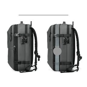 Mochila Impermeável Para Viagem Modelo Mala Com Compartimentos