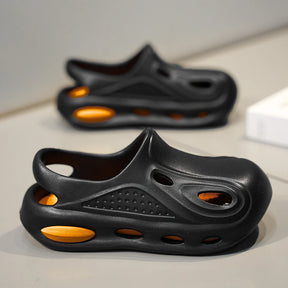 Sandália Crocs Masculina Esportiva Confortável Com Recortes Moda respirável