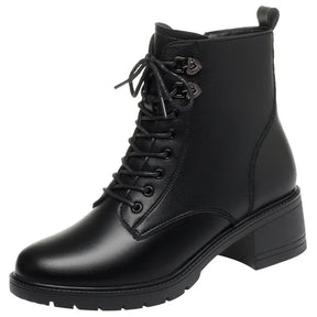 Bota de Couro Inverno Cano Baixo - Frigio