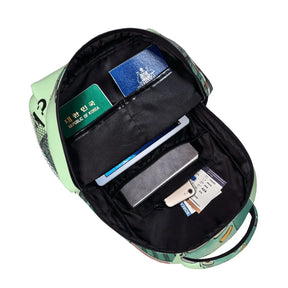 Mochila Escolar Infantil Estampa Desenho Homem de Lata Material Resistente