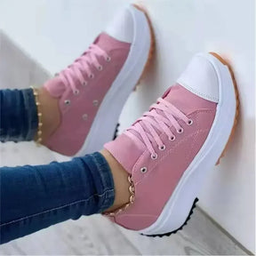 Tênis Feminino Com Sola Colorida Moda Estilosa