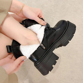Bota Feminina Lotus Aveludada