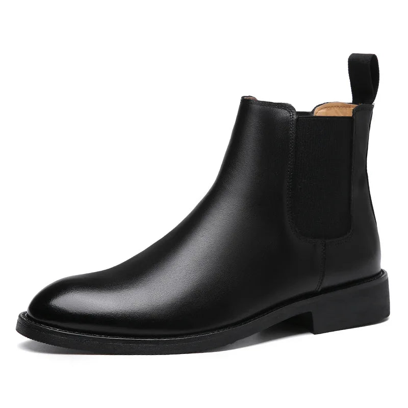 Bota de Couro Masculina Social Comple