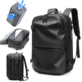 Mochila Impermeável Para Viagem Modelo Mala Com Compartimentos