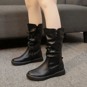 Bota Casual de Couro Alice