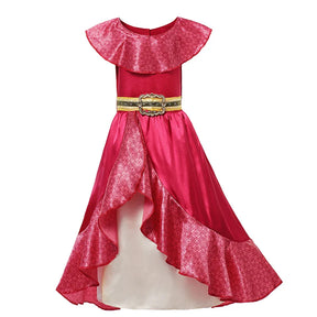 Fantasia Infantil Princesa Elena Mundo Encantado - Promoção Carnaval 2025