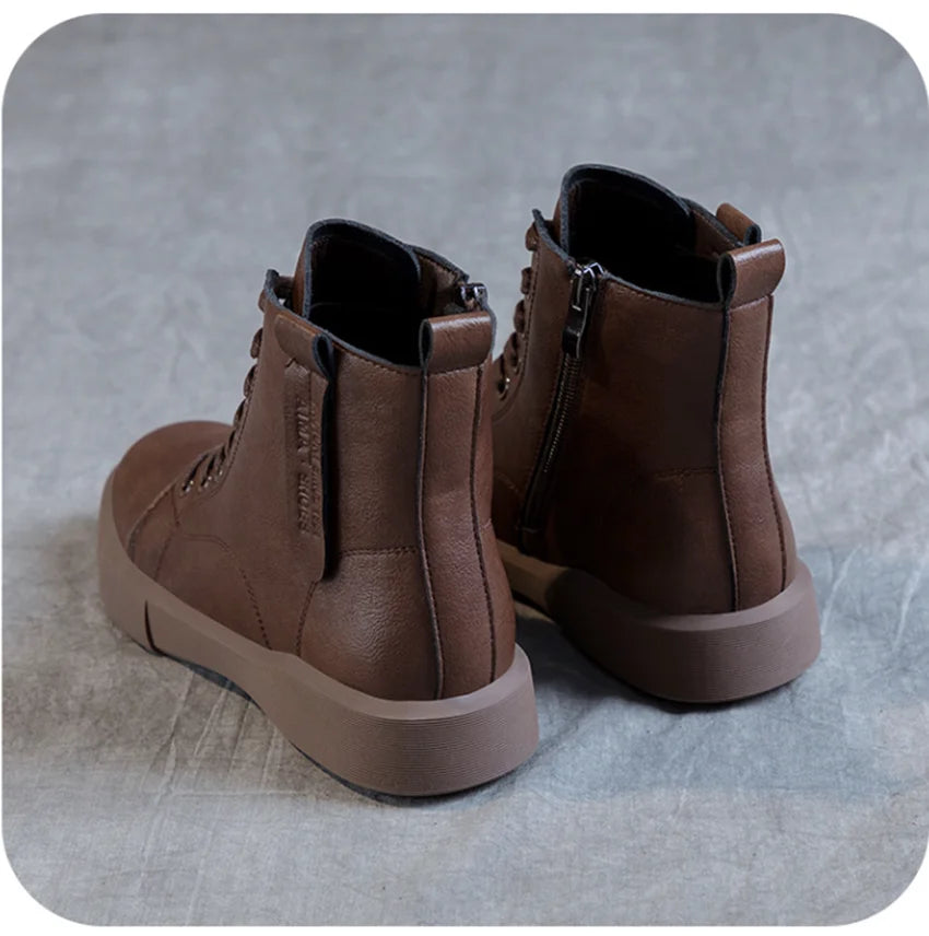 Bota Casual de Couro Cavalier