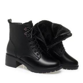 Bota de Couro Inverno Cano Baixo - Frigio