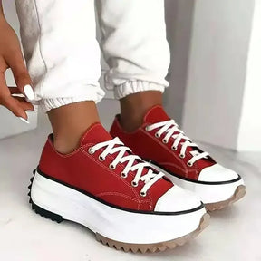 Tênis Feminino Com Sola Colorida Moda Estilosa