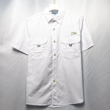 Camisa Social Masculina Com Botões e Lapela Camisa De Mangas Curtas