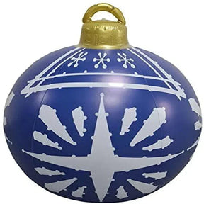 Decoração Natalina Bola Inflável Ao Ar Livre Bola Tamanho Grande Ornamento Natalino