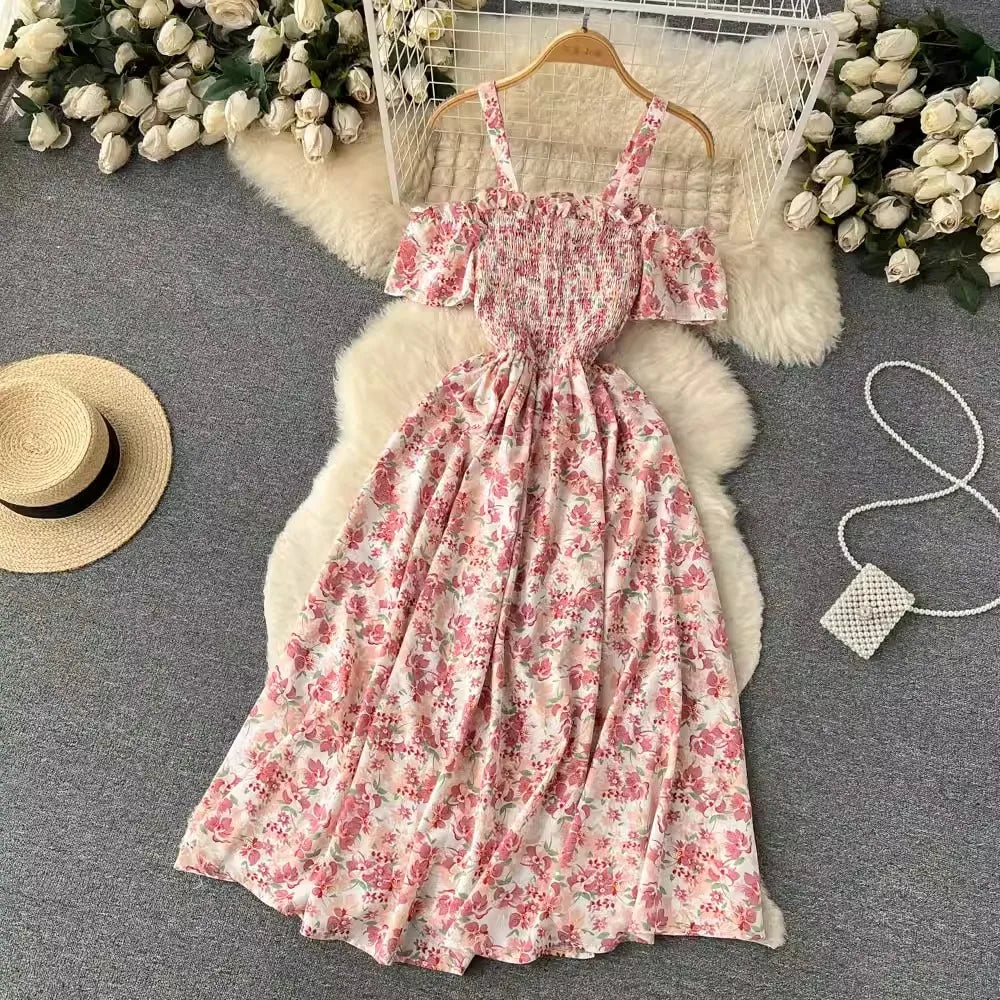 Vestido Florido Infantil Feminino