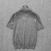 Camisa Masculina Gola Polo De Alta Qualidade Decote V Moda Casual De Luxo