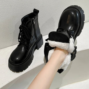 Bota Feminina Lotus Aveludada