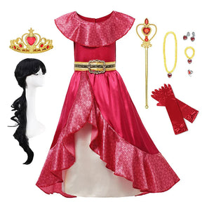 Fantasia Infantil Princesa Elena Mundo Encantado - Promoção Carnaval 2025