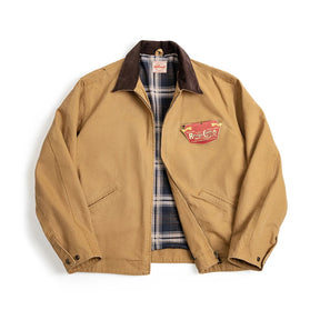 Jaqueta Masculina Com Zíper E Lapela Moda Inverno