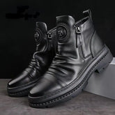 Bota Coturno de Couro Inverno Estilex Masculina