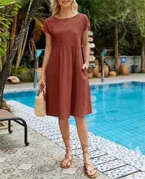 Vestido Alvorada Longo Chanfrado Feminino