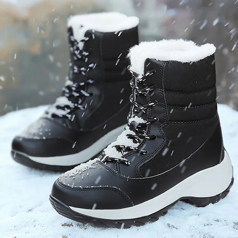 Bota Feminina Neve Forrada