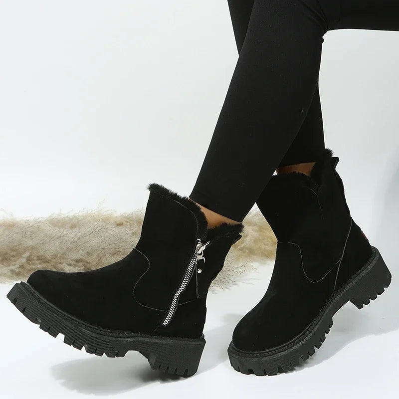 Bota Aveludada de Inverno Magie Feminino