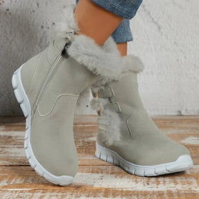 Bota Pelúcia Velvet Skin Feminina