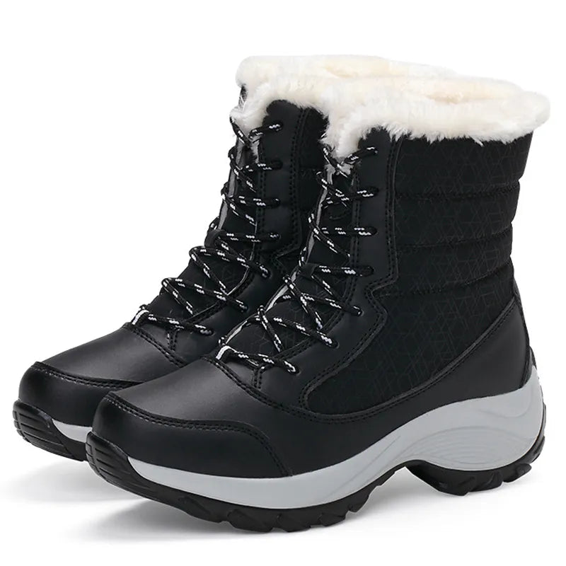 Bota Feminina Neve Forrada