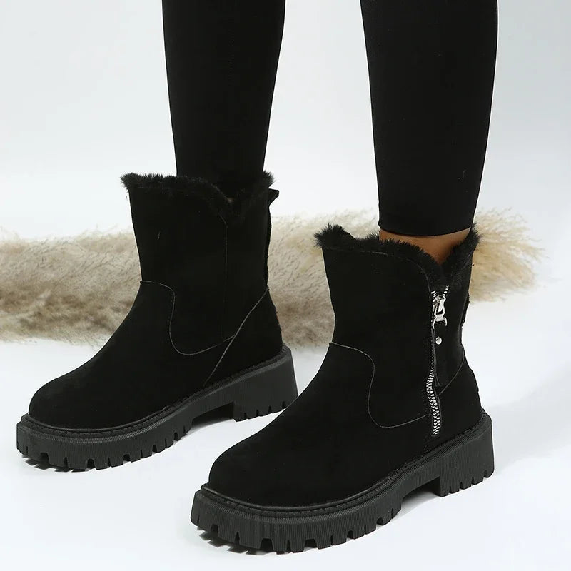 Bota Aveludada de Inverno Magie Feminino