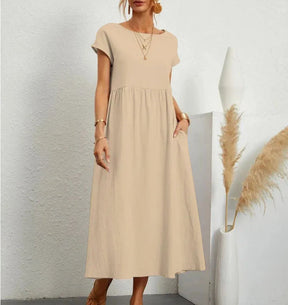 Vestido Casual Longo Feminino