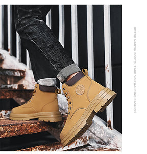 Bota Masculina Estilo Vintage